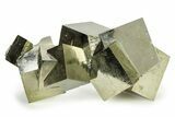 Spectacular Natural Pyrite Cube Cluster - Navajun, Spain #325092-1